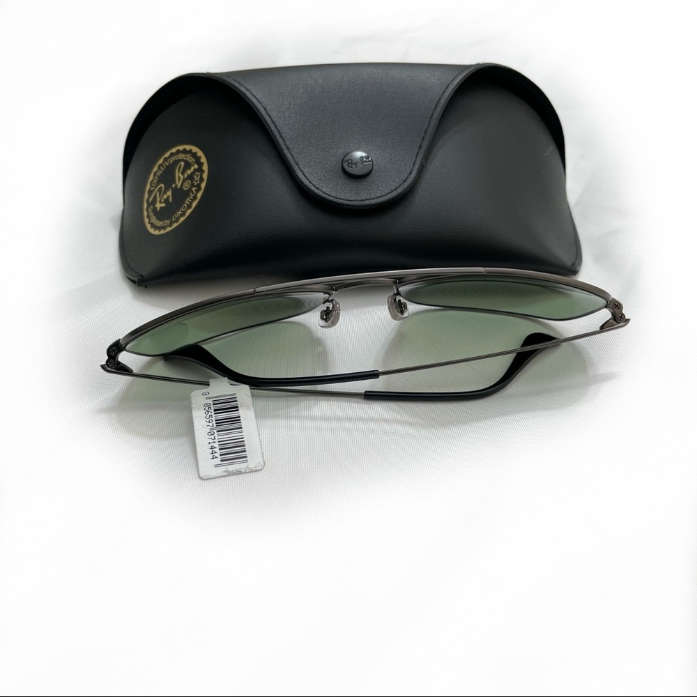 RAY-BAN POLARIZED CLASSIC G-15 SUNGLASSES - Picture 4 of 10